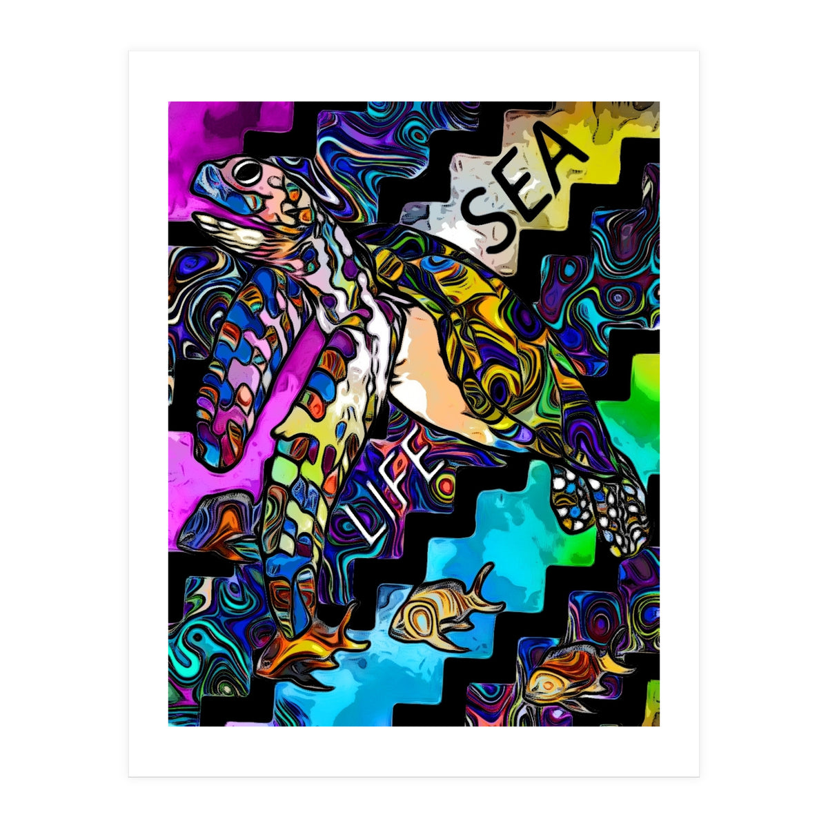 Sea Funk World (Print Only)