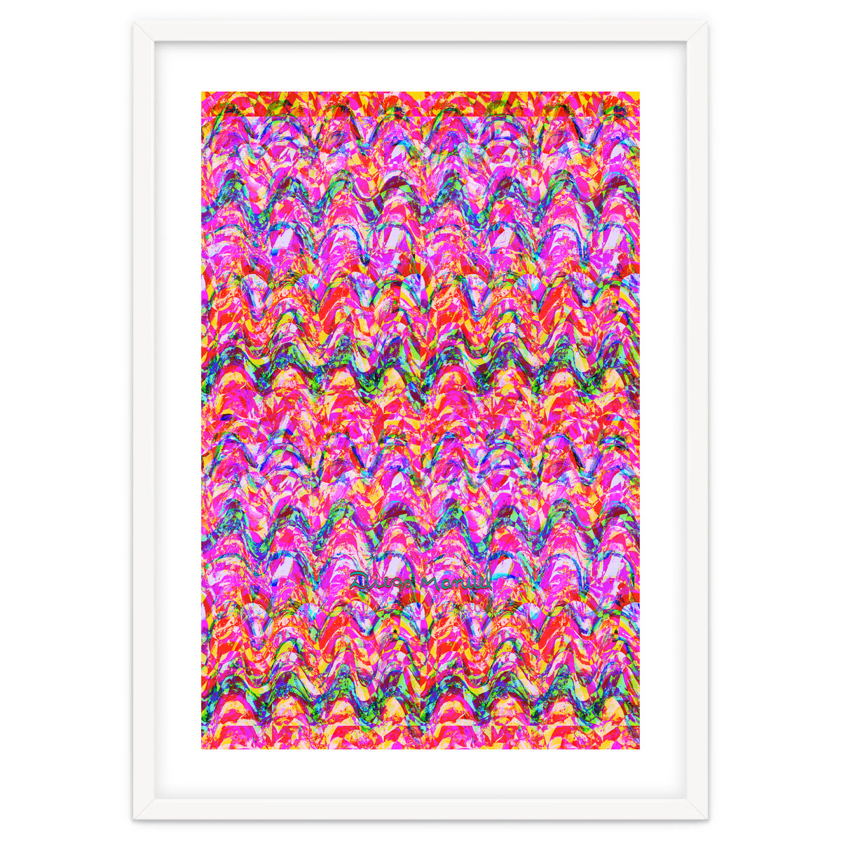 Pop abstract color full