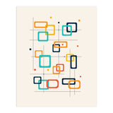 Mid Century Modern Geometry 016  (Print Only) thumbnail