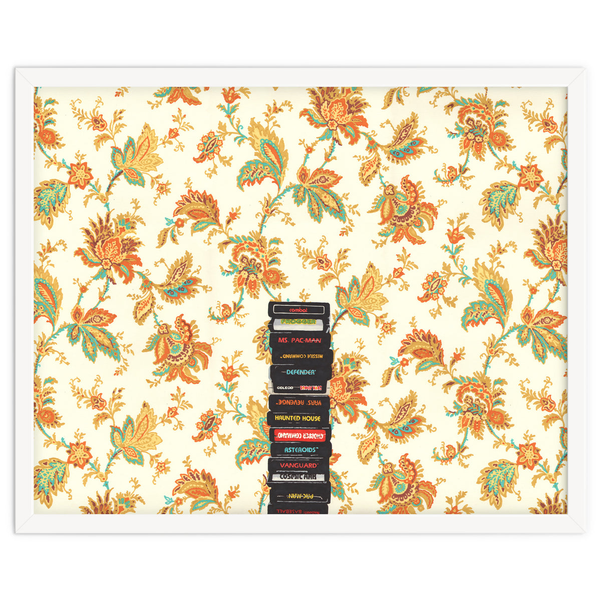 Atari & Flower Wallpaper