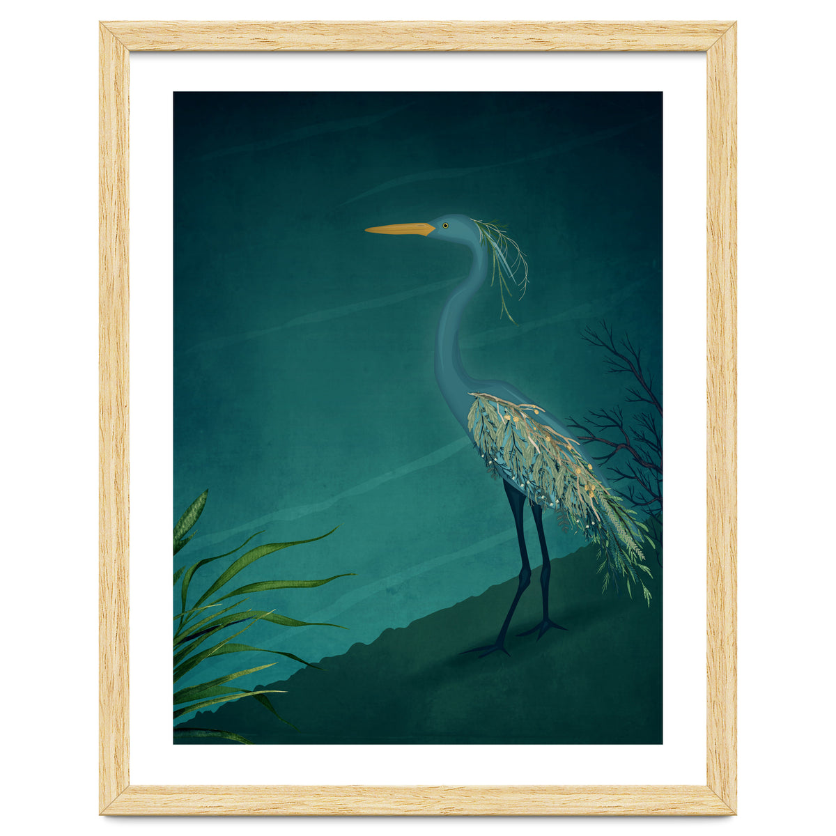 Camouflage:  The Crane