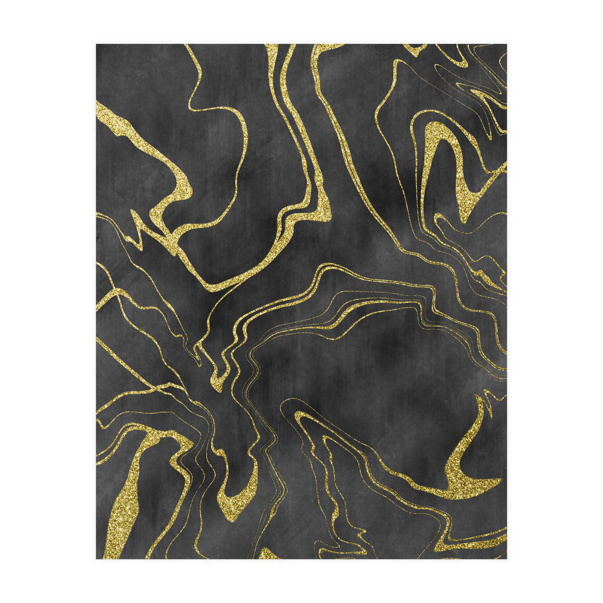 Golden Flows No. 11 (Print Only)