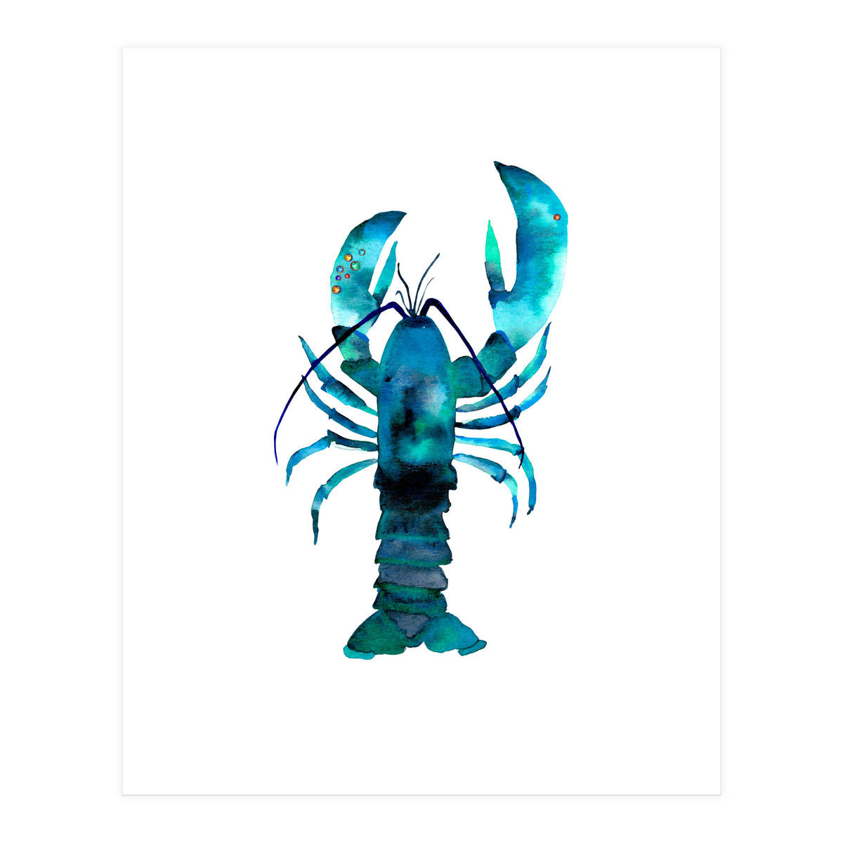 Blue Lobster (Print Only)