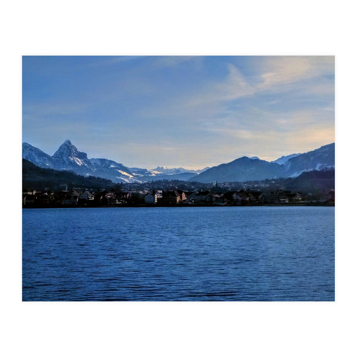 Lake in the Alps (Print Only)