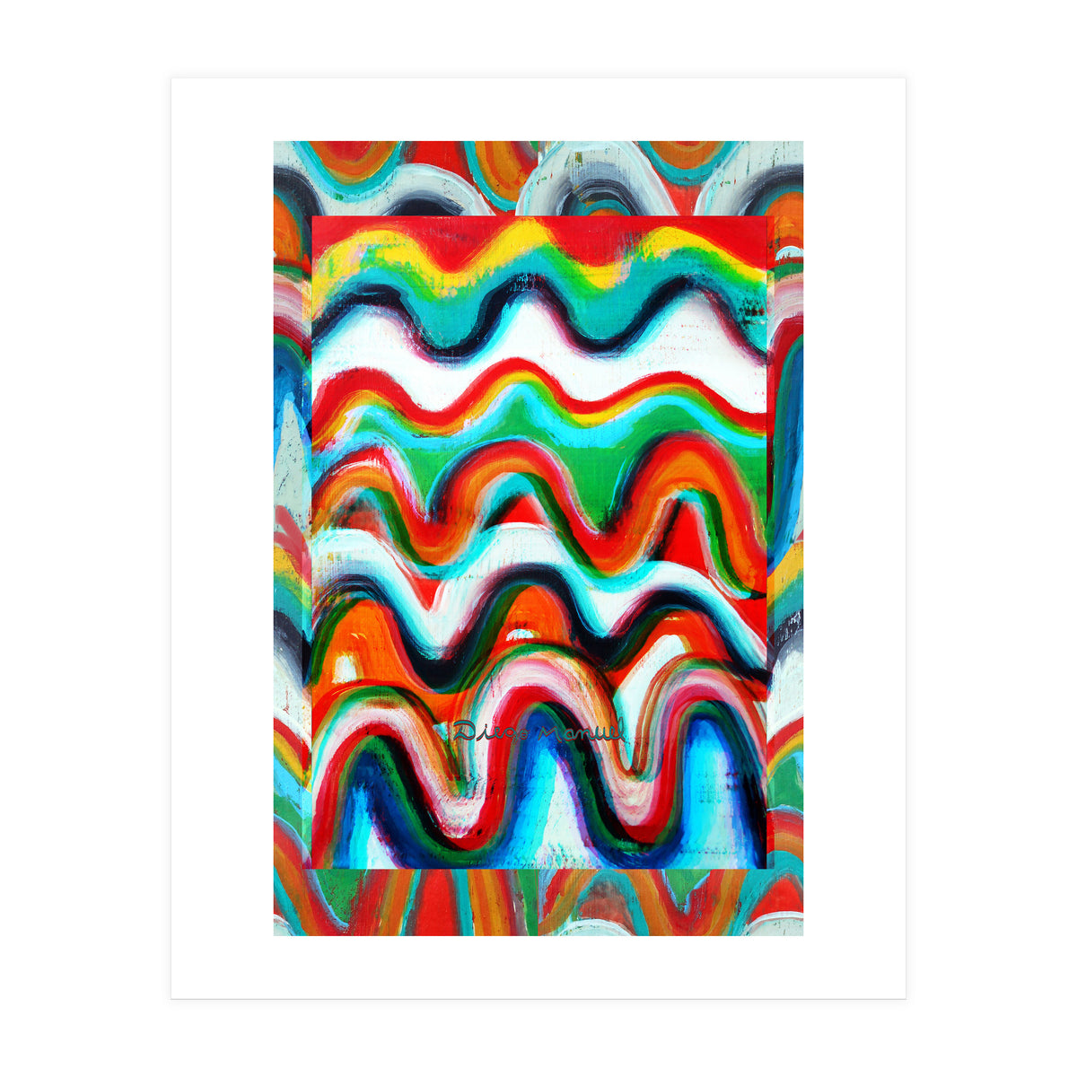Pop Abstract A 2 (Print Only)