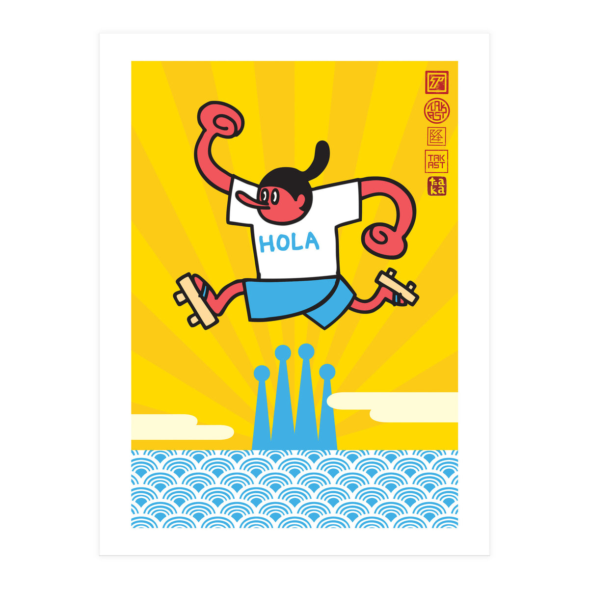 Hola Tengu Boy (Print Only)