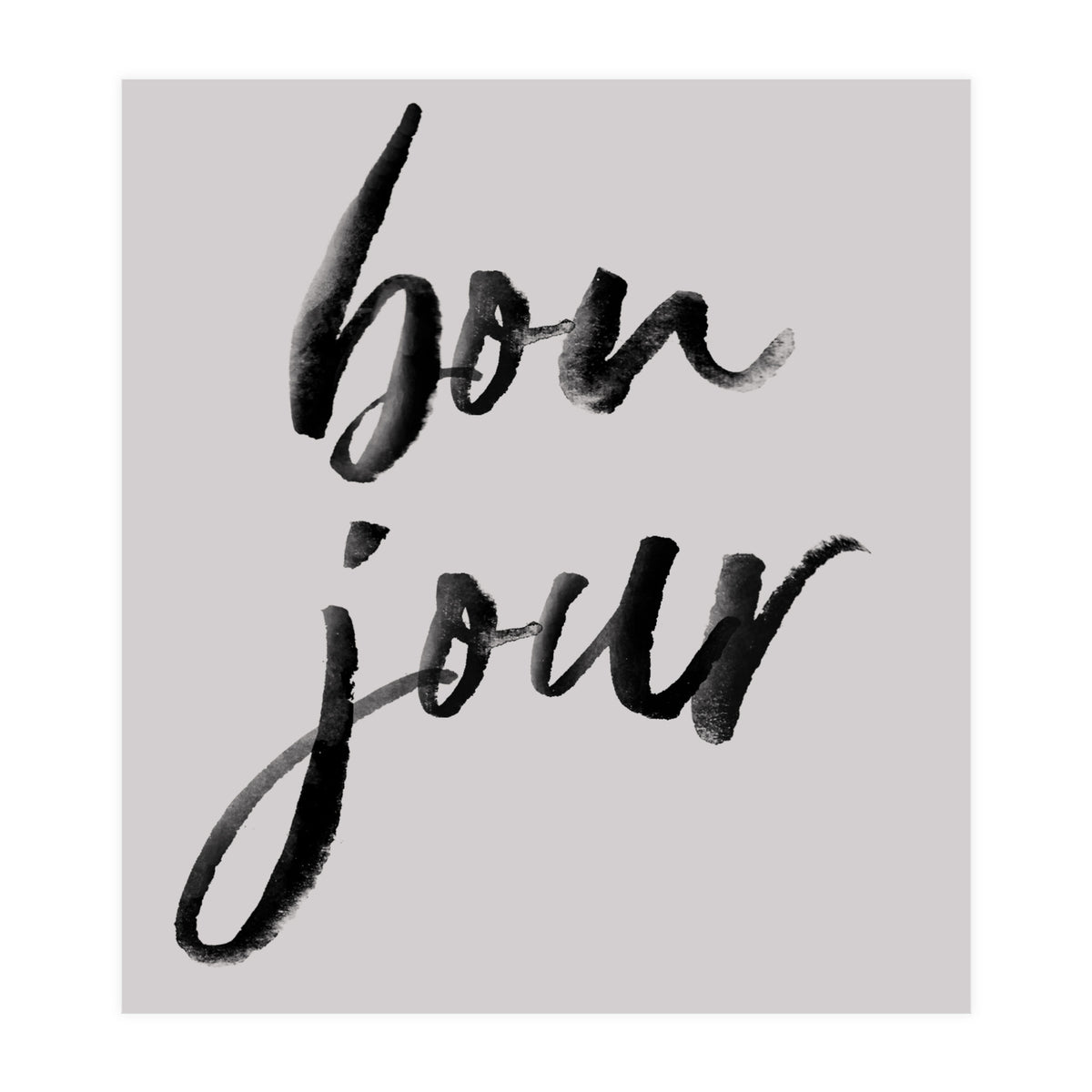 Bon Jour  (Print Only)