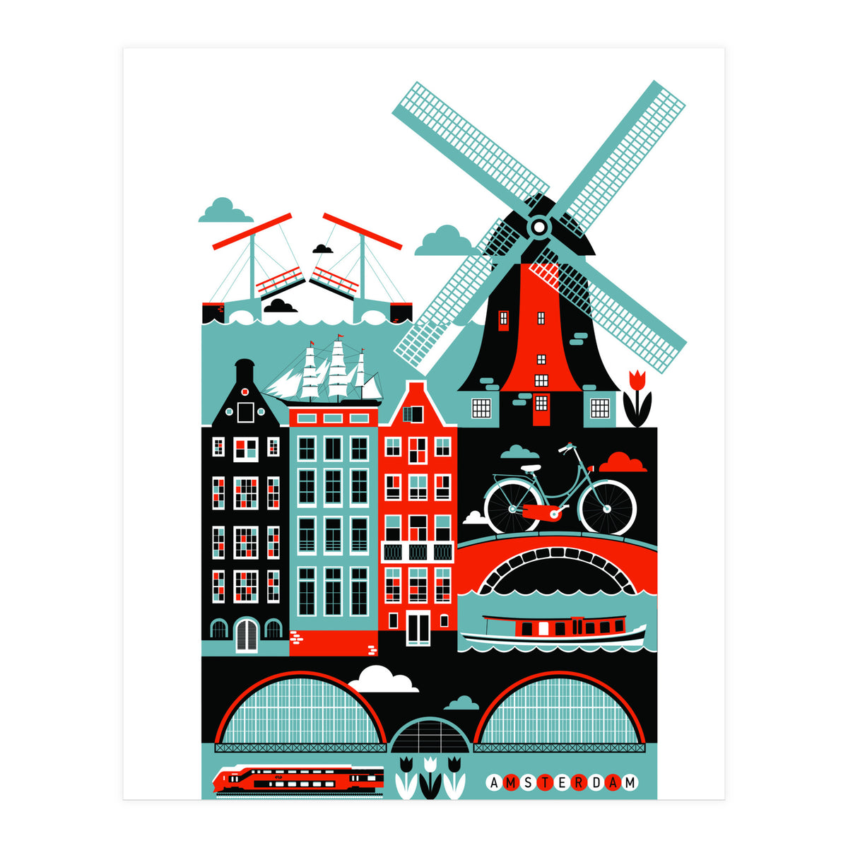 Amsterdam (Print Only)