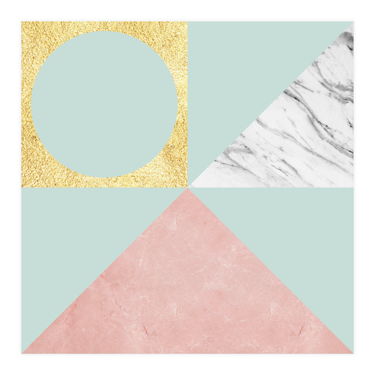 Marble and gold II (Print Only)