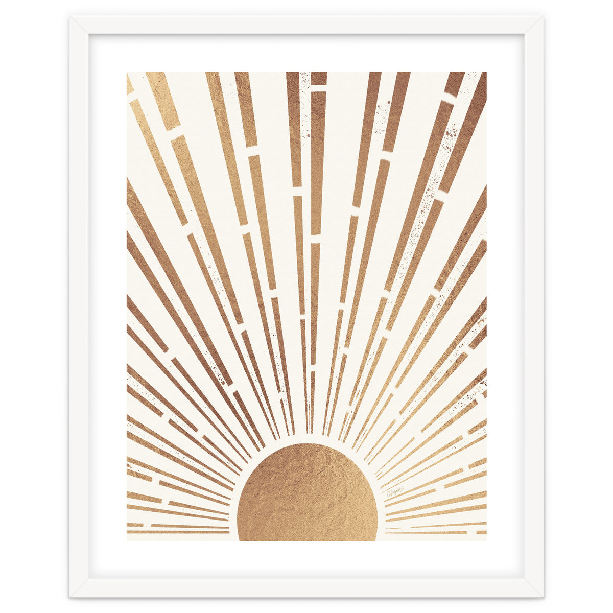 Sun Shines Inside You Gold