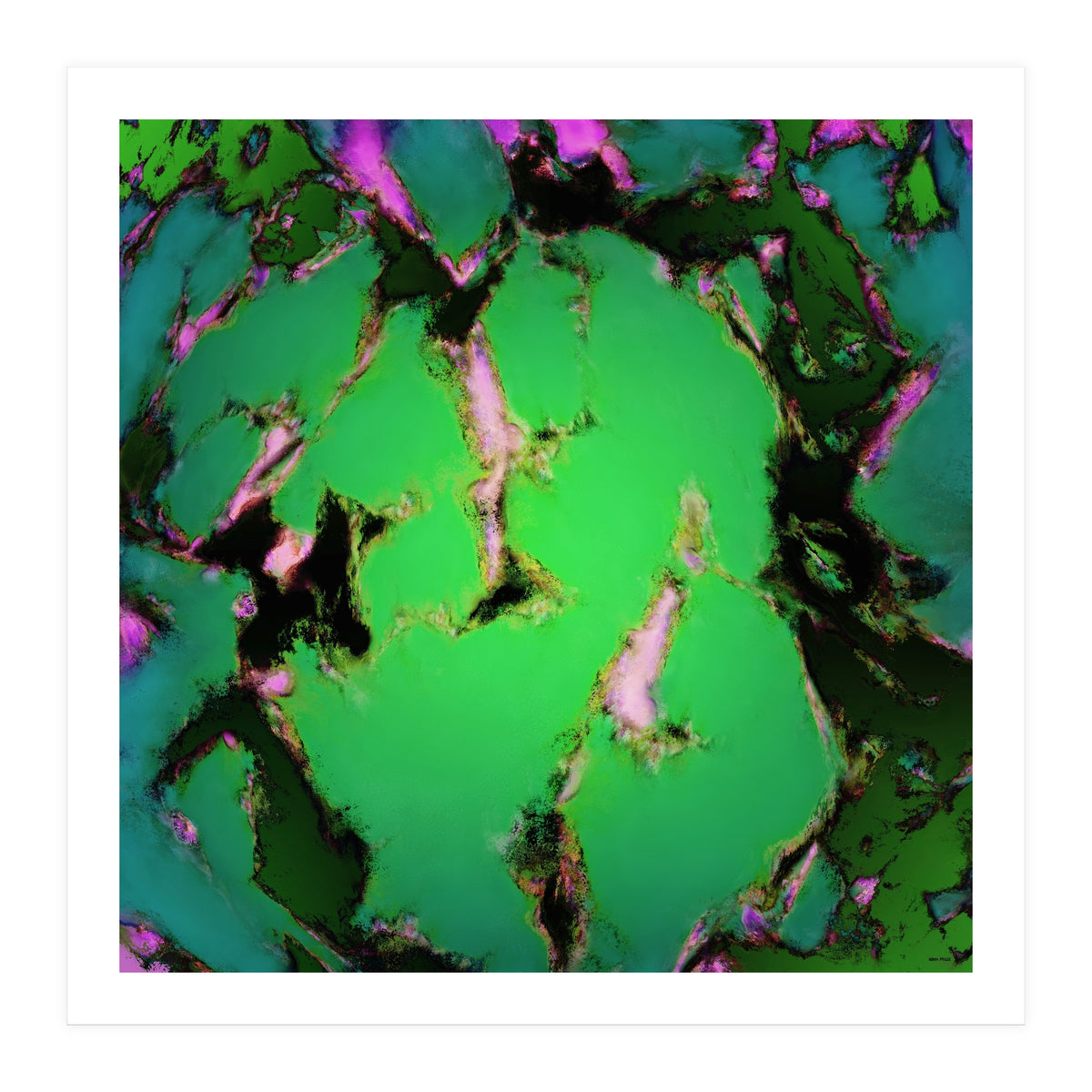 Soft Green Shatter (Print Only)