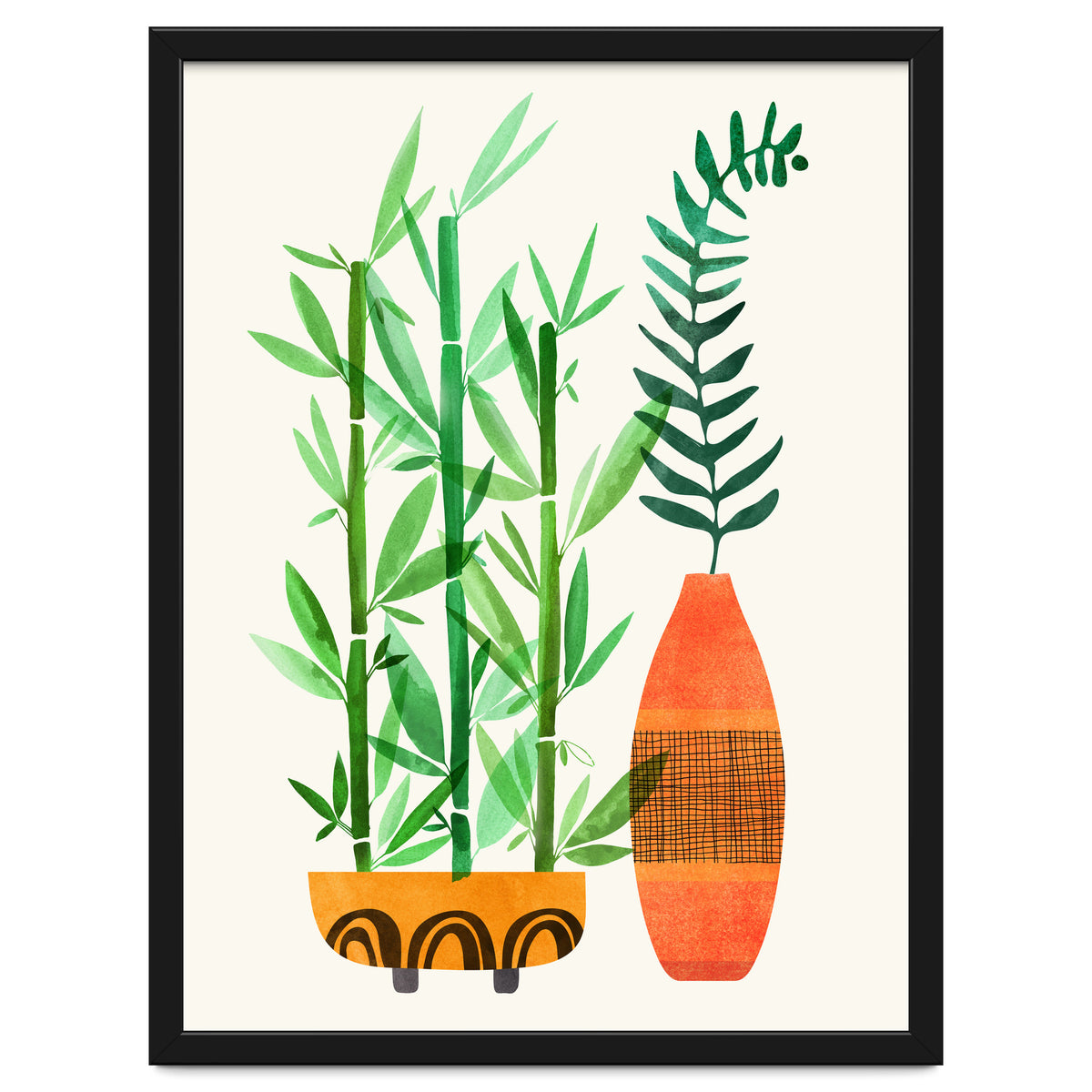 Bamboo And Fern