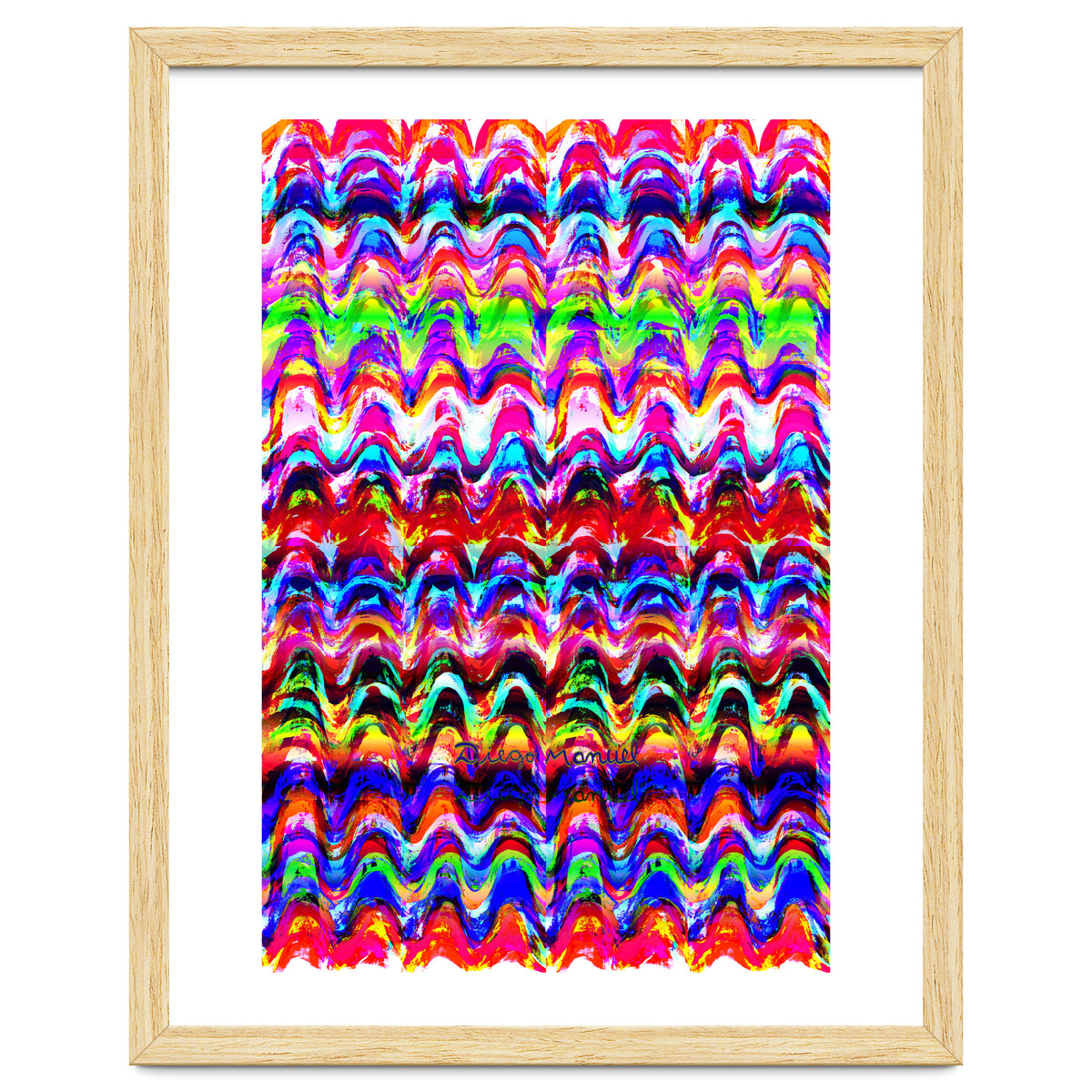 Pop abstract color full