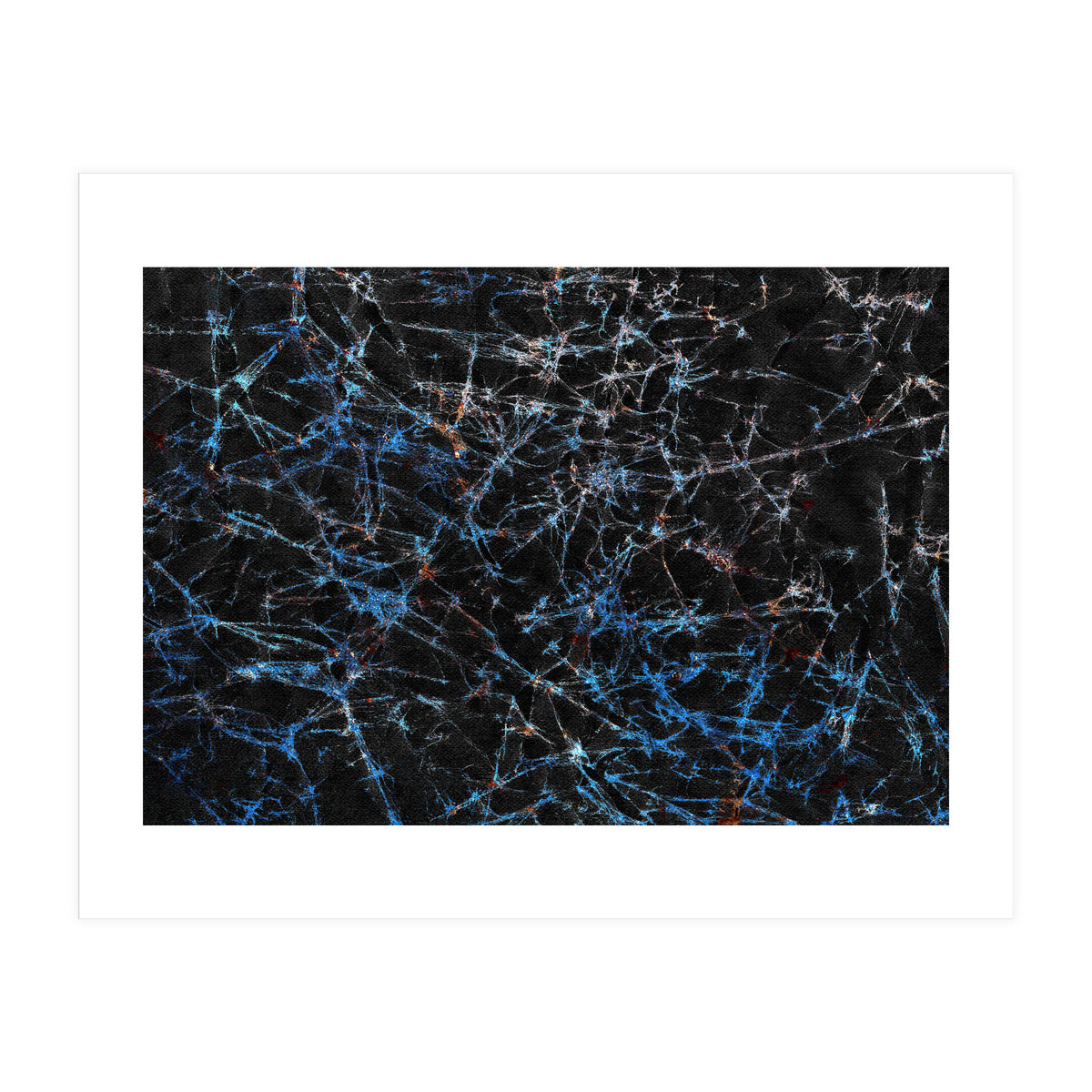 Blue Web  (Print Only)