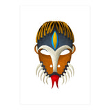 Tribal Mask 12 (Print Only) thumbnail