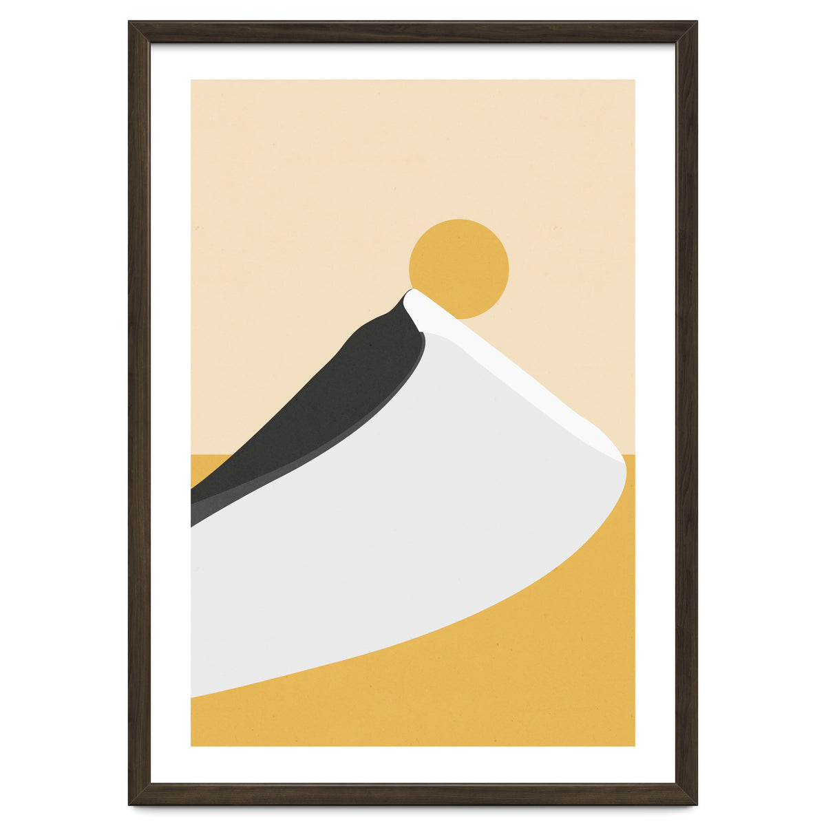 Abstract Dune - Golden Desert