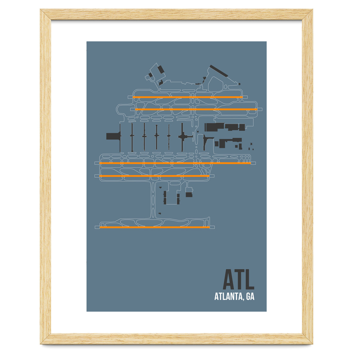 Atlanta Airport Layout
