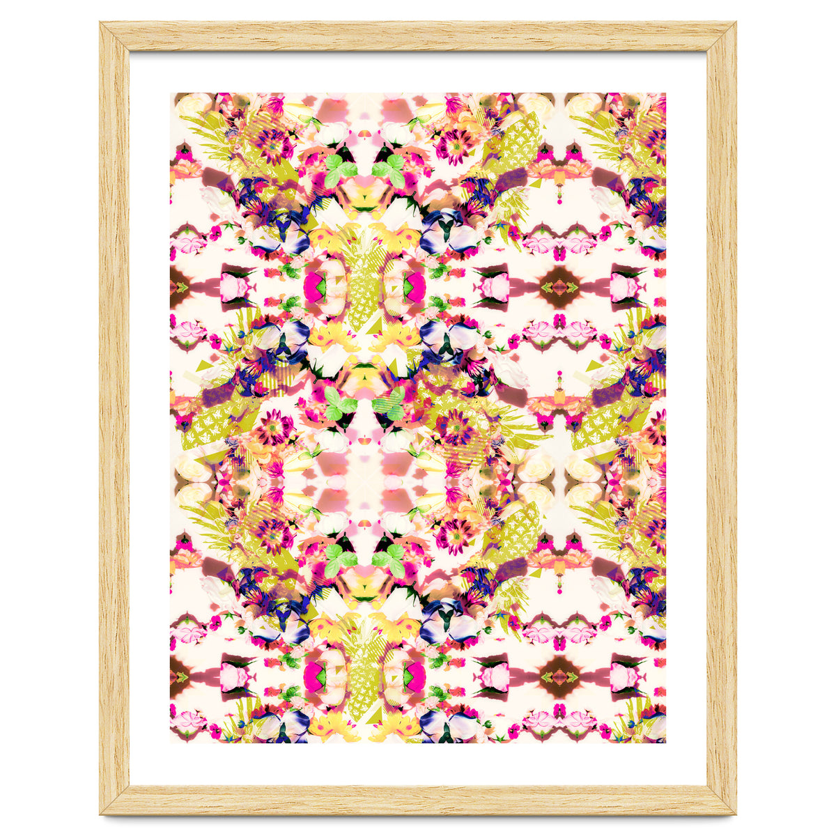 Painting mosaic - Abstract nature