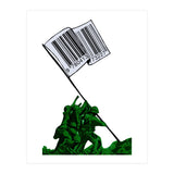 Raising The Flag Of Commerce  (Print Only) thumbnail