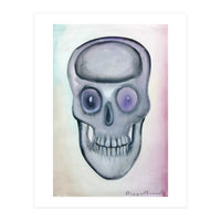 Calavera Con Dientes Perfectos (Print Only)