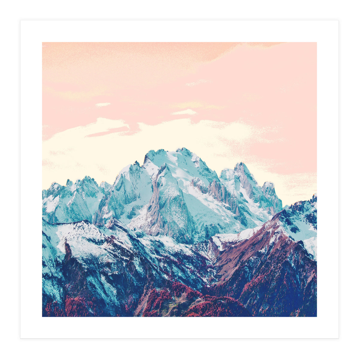 Memories of a sky palette (Print Only)