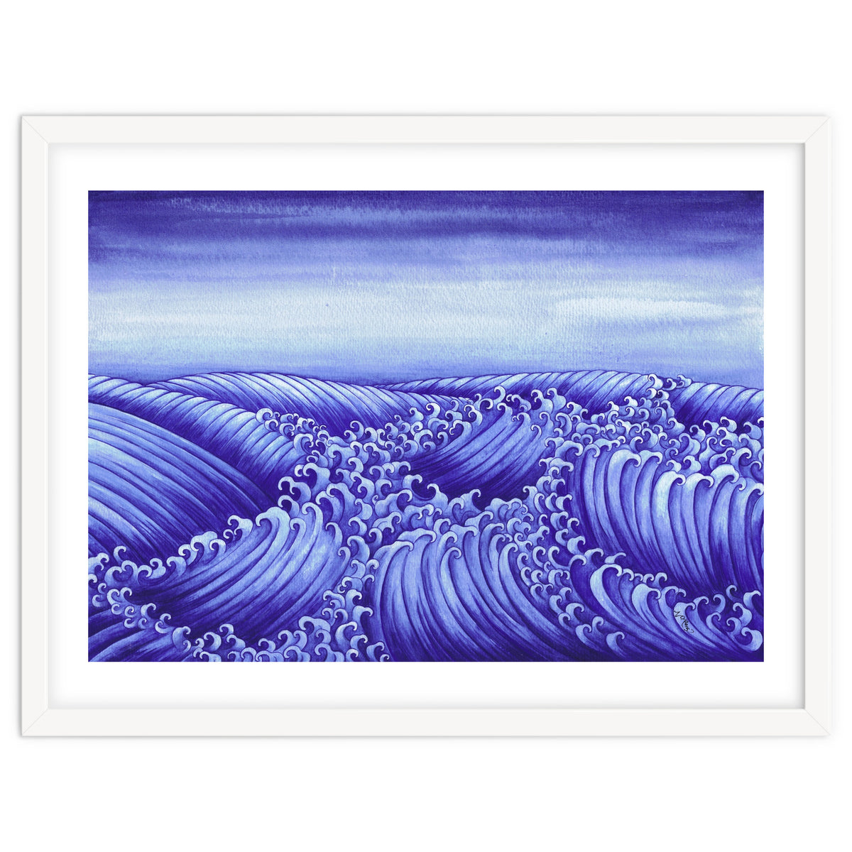 Turbulent Water Triptych part 2