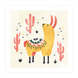 Yellow Llama (Print Only) thumbnail
