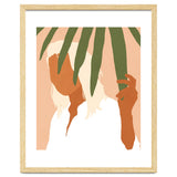 Musafir | Traveler Feminism Woman of Color in White Shirt | Palm Tropical Minimal Bohemian Fashion thumbnail