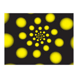 Yellow Spiral Dots (Print Only) thumbnail