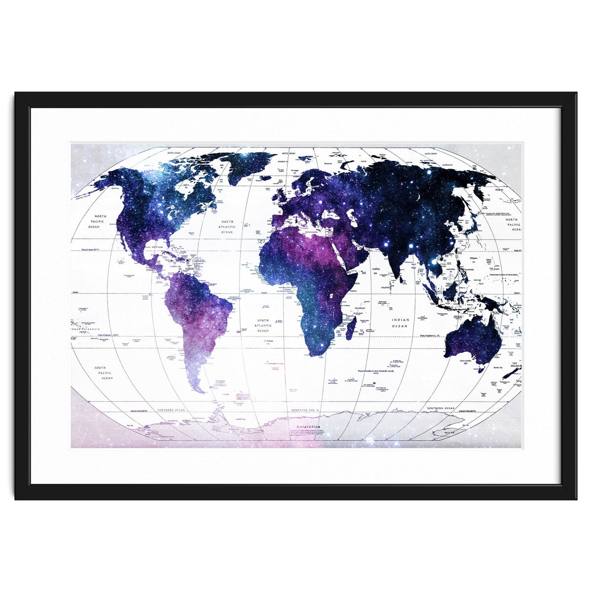 ALLOVER THE WORLD-Galaxy map