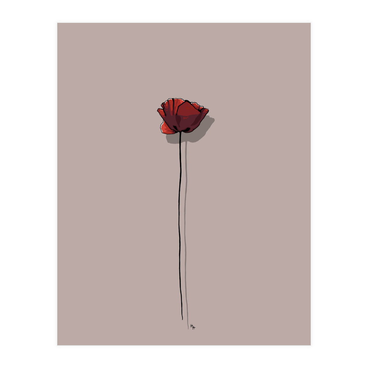 Poppy (Print Only)