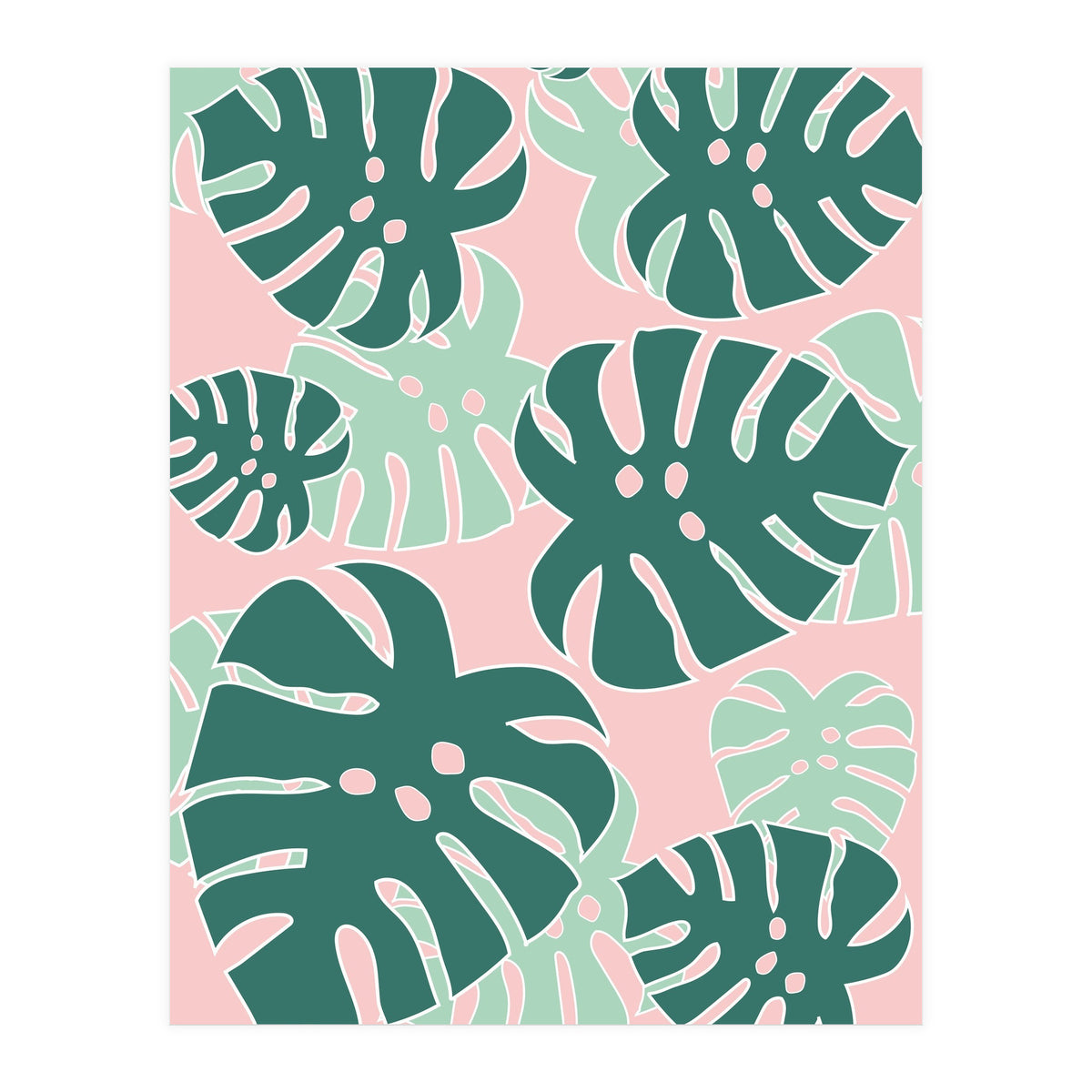 Monstera Tropical (Print Only)