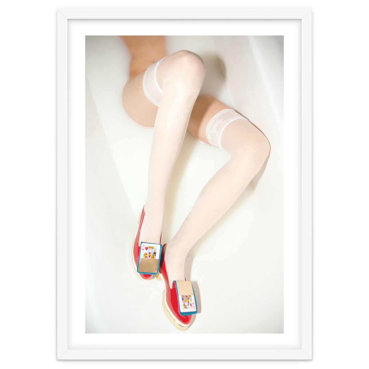 The queen is thirsty. Really, really thirsty