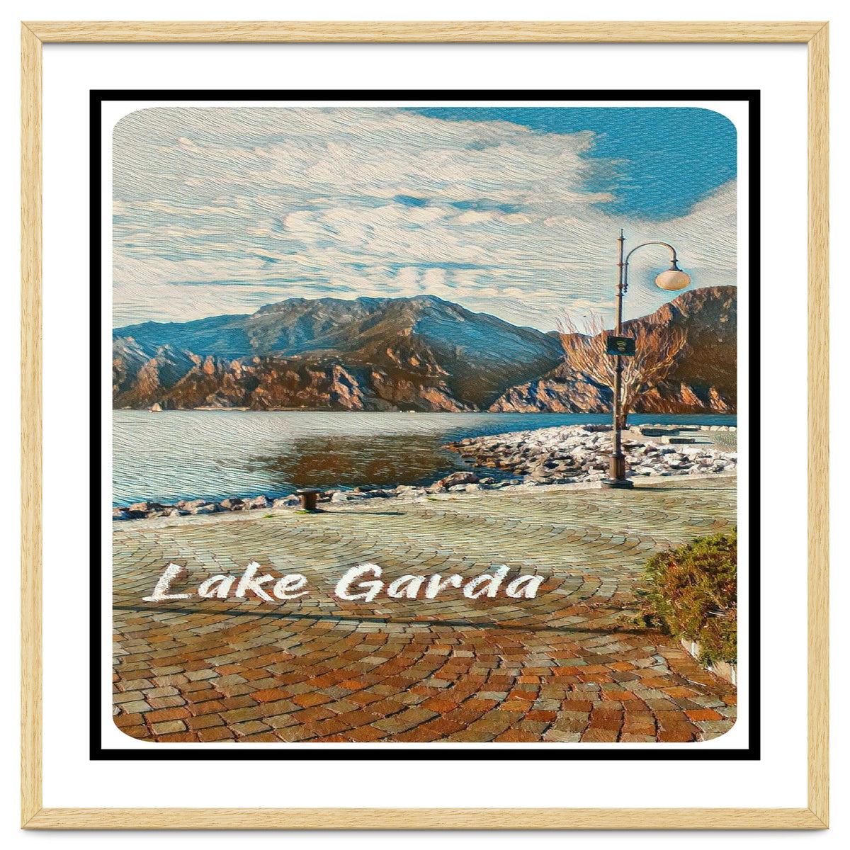 Calm Day On Lake Garda