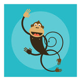 Kids Room Monkey (Print Only) thumbnail
