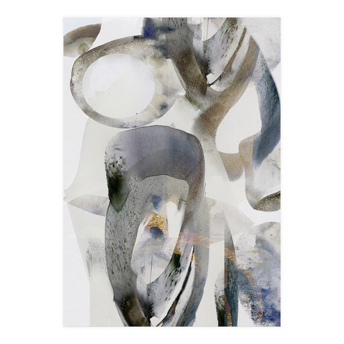 Abstract Aquarell 5 (Print Only)