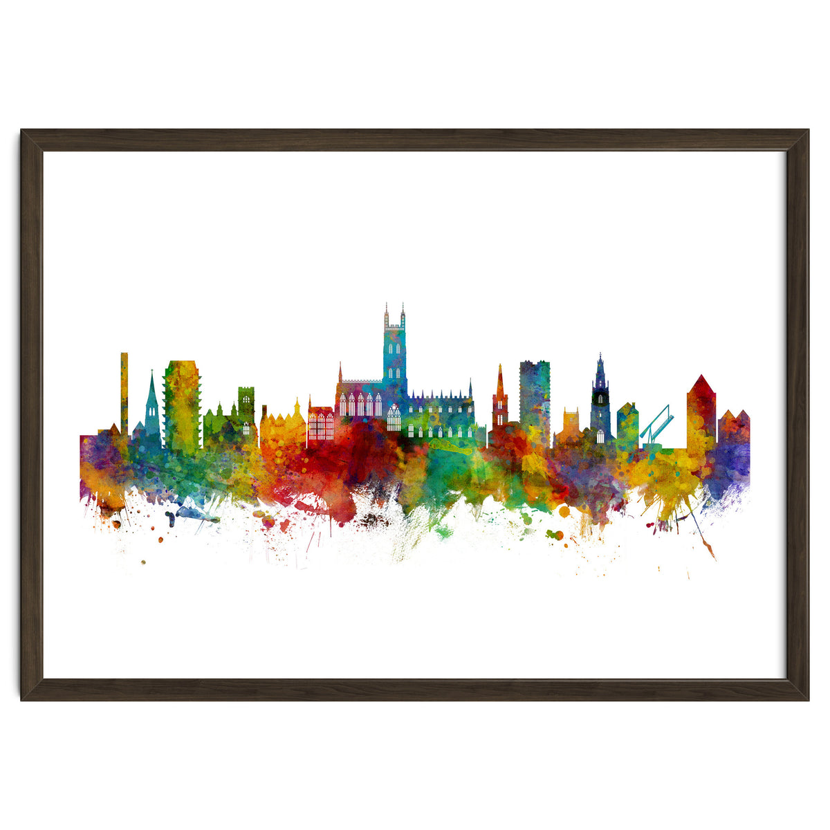 Gloucester England Skyline