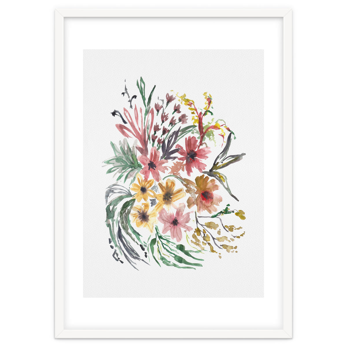 Earthy florals garden