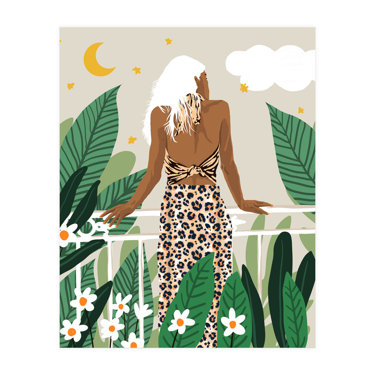 Trust the wait. Embrace the uncertainty. Enjoy the beauty of becoming. (Print Only)