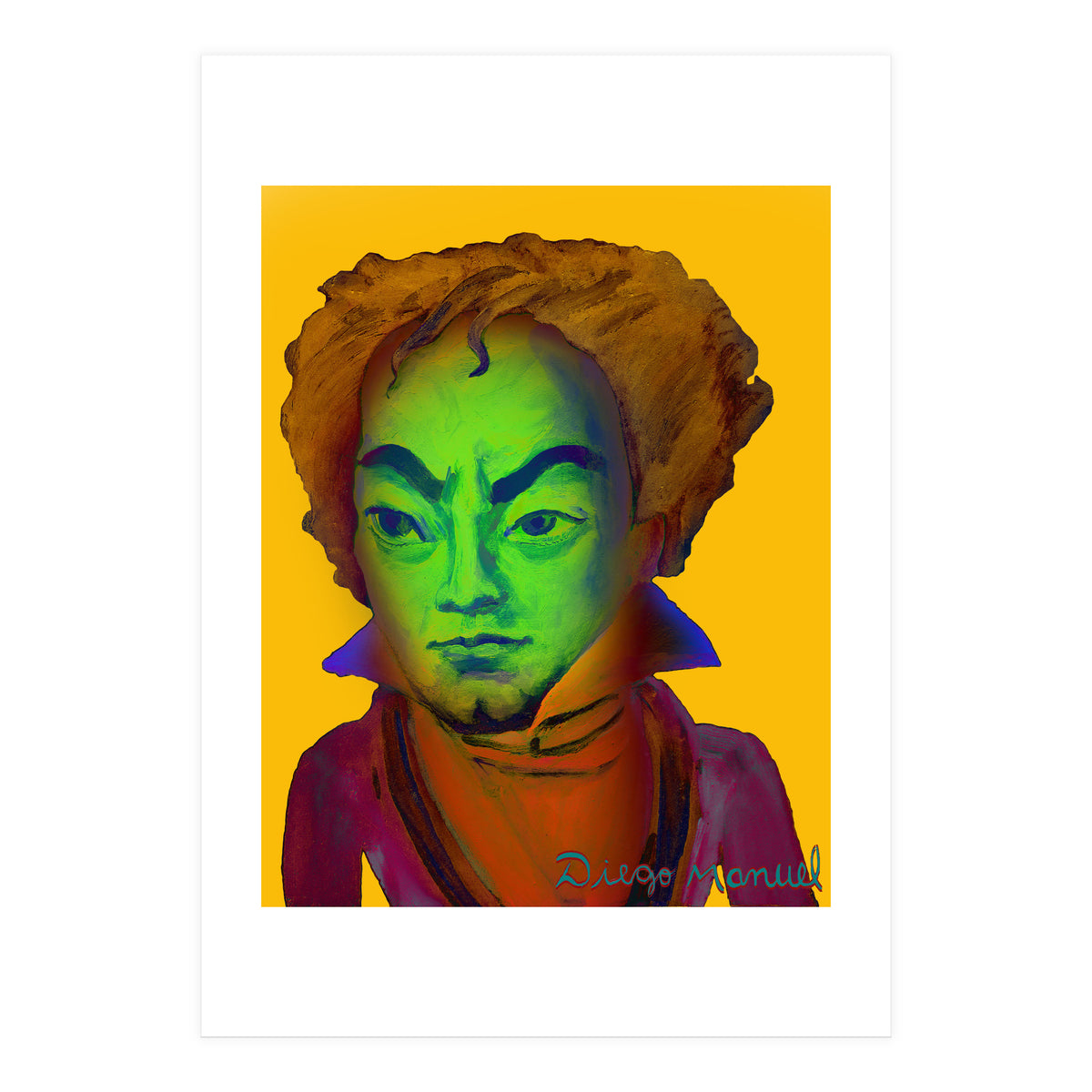 Beethoven Multicolor 6 (Print Only)