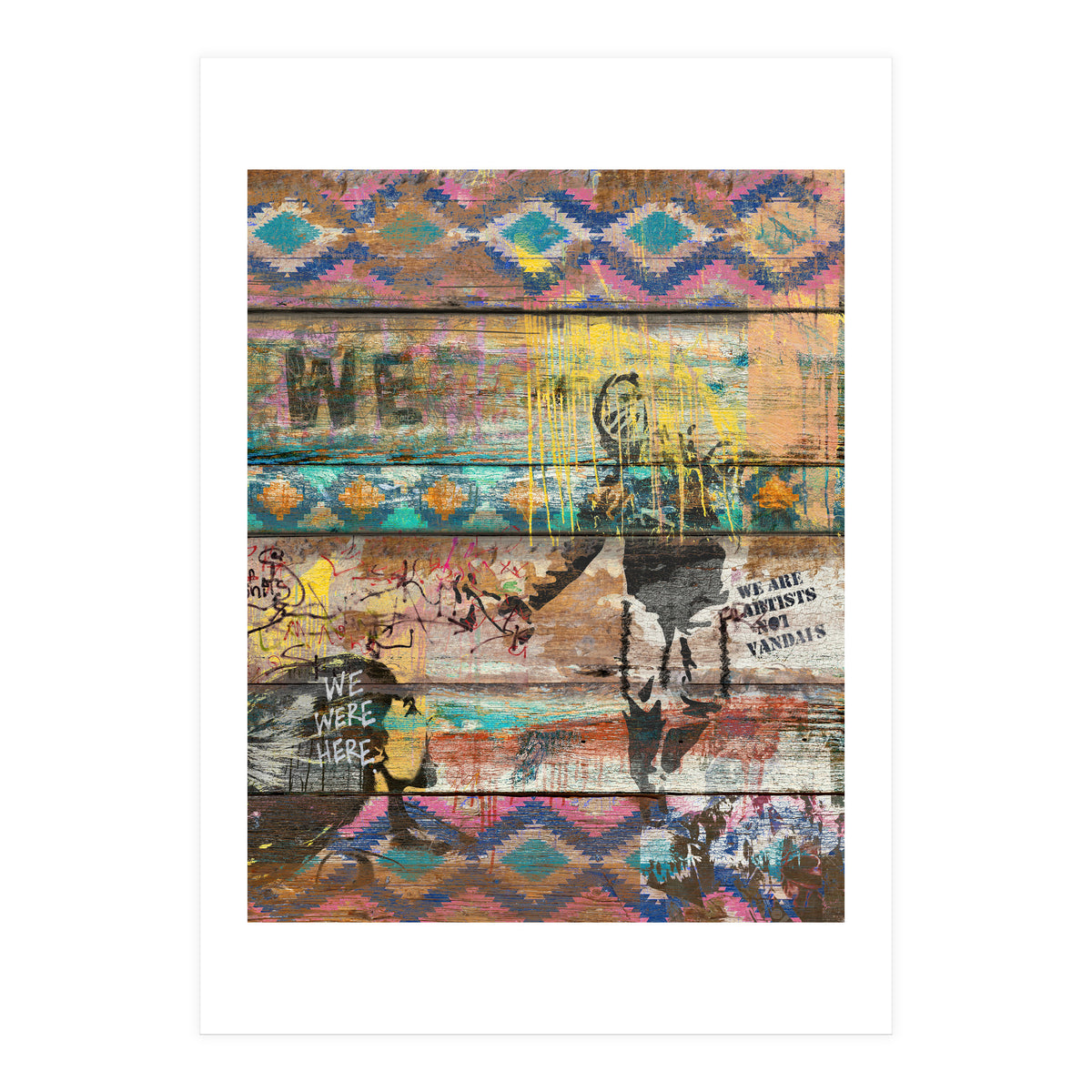 Art Isn't A Crime (Molotov Cocktail) (Print Only)