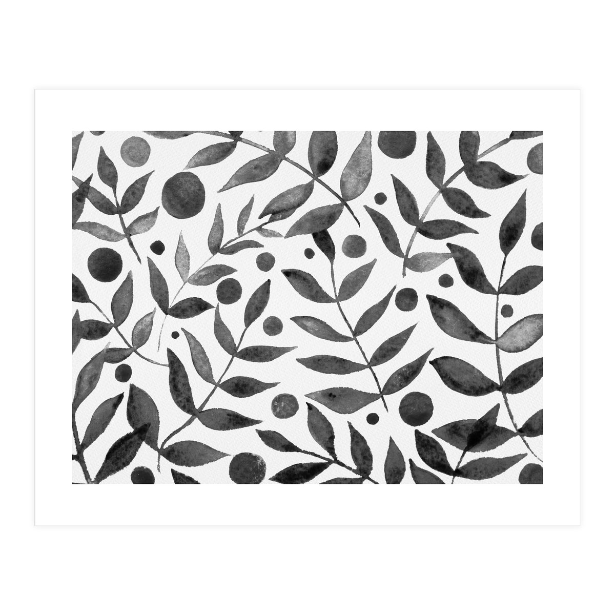 Watercolor Black Branches (Print Only)