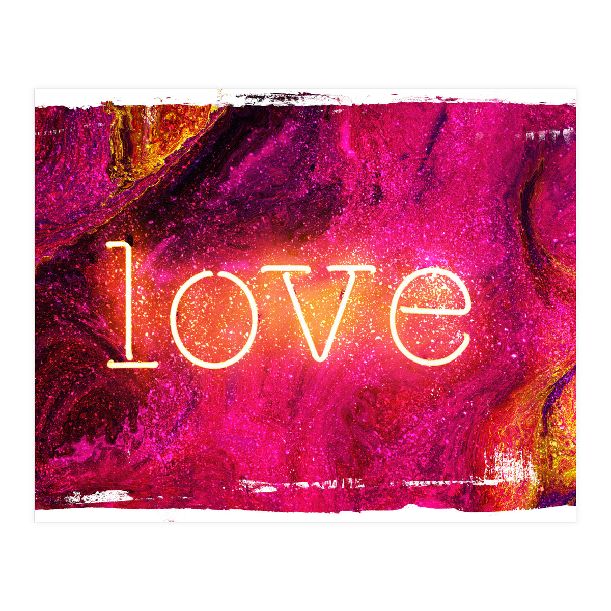 Neon Collection - Love (Print Only)
