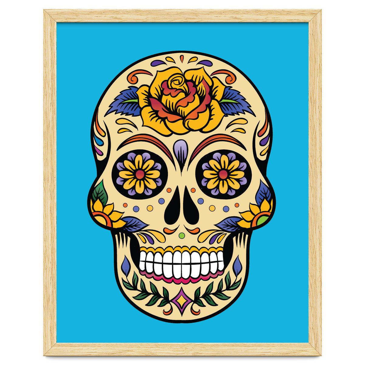 Colorful Skull II