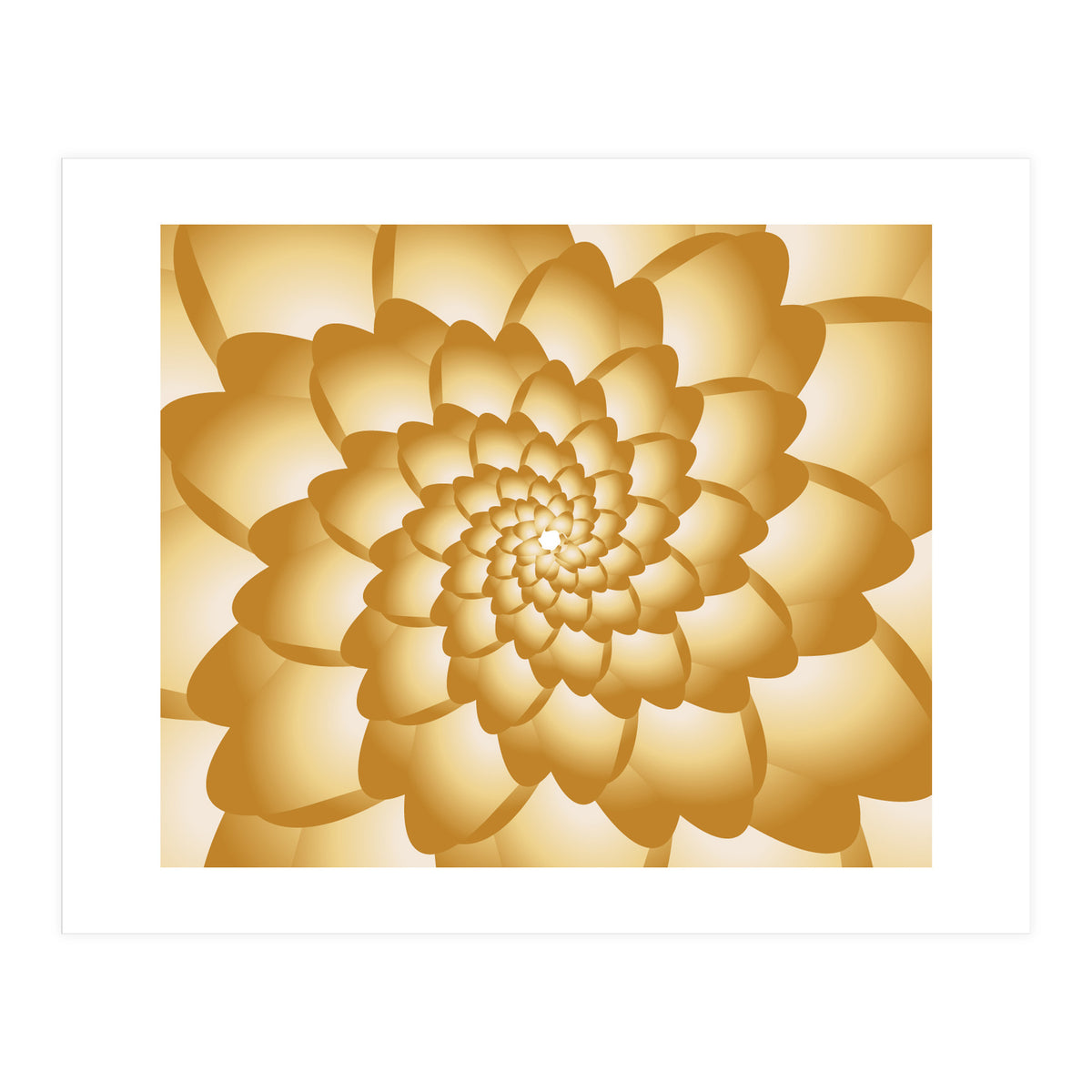 Flower Swirl Pattern (Print Only)
