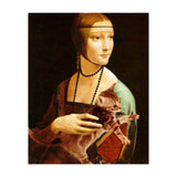 Lady With A Kitten (Print Only) thumbnail
