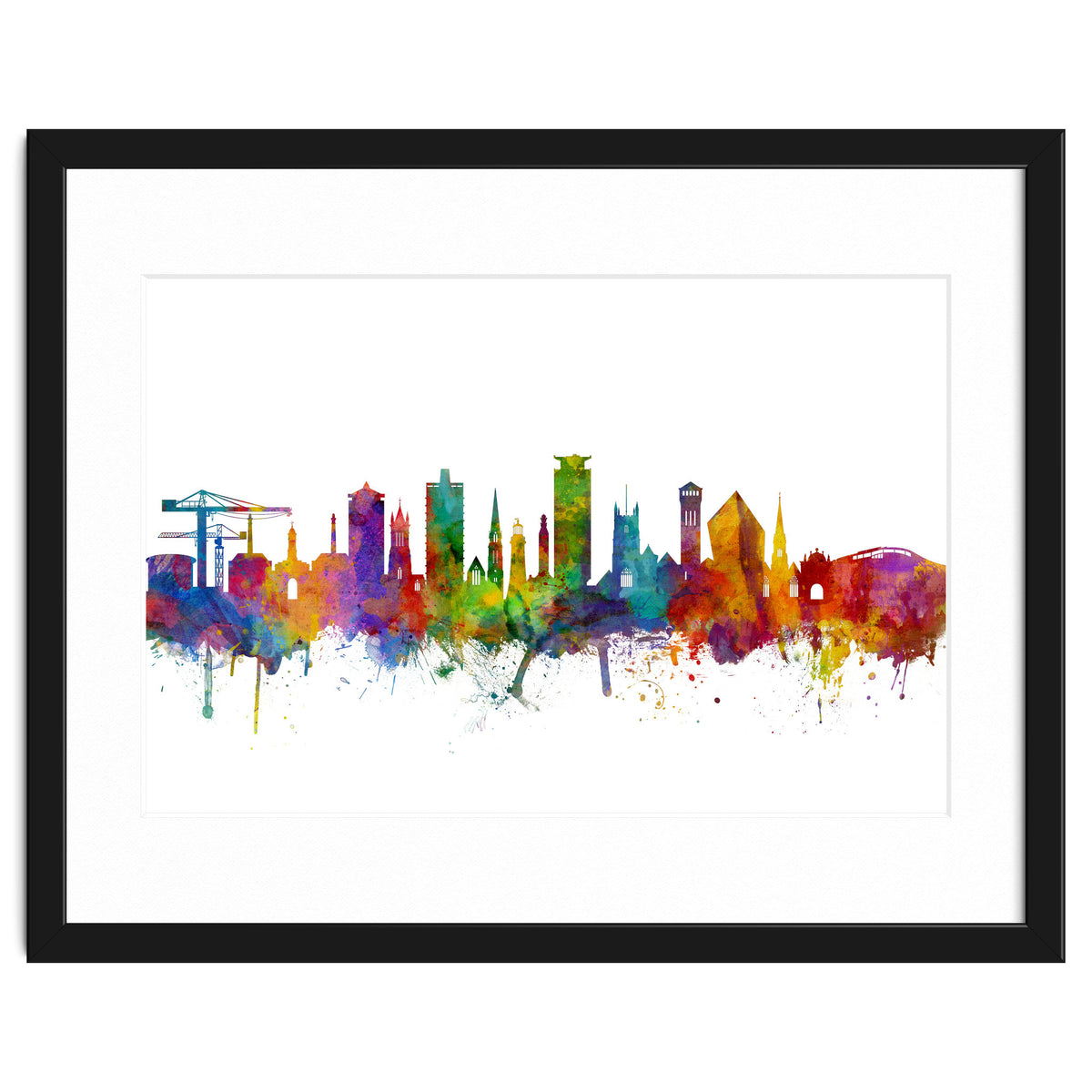 Plymouth England Skyline