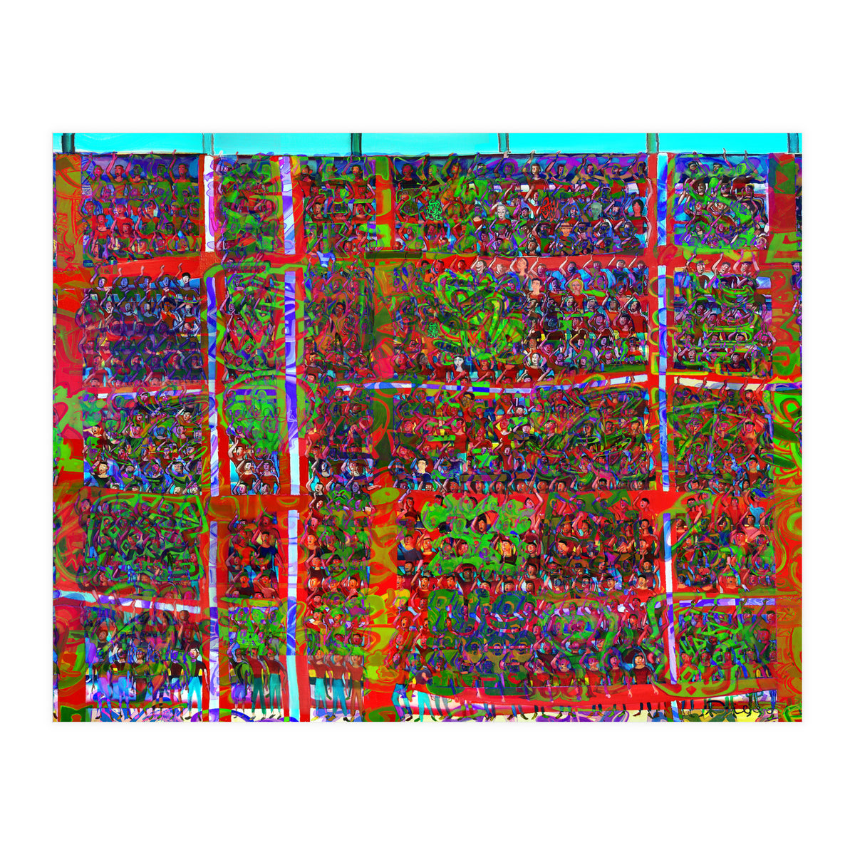 Gran Hinchada Roja 16 (Print Only)