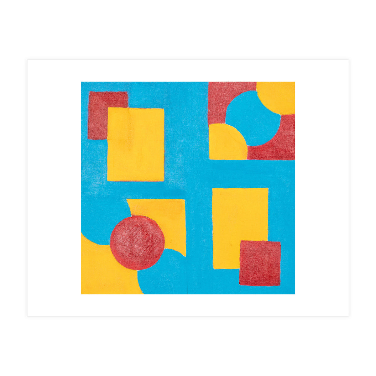 Circles And Squares (Print Only)