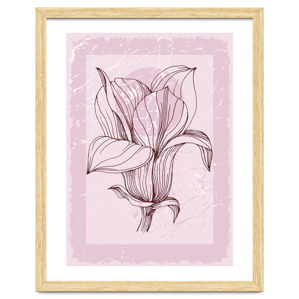 Magnolia - Minimal Contemporary Botanical Floral